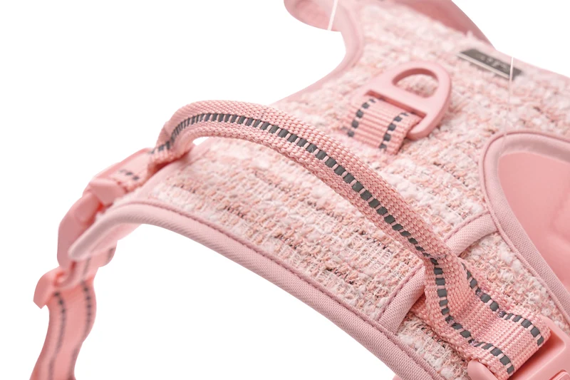 Haute Couture Dog harness Pink charm