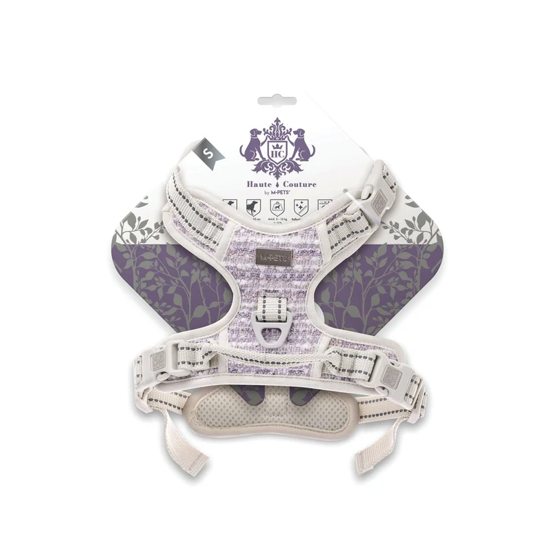 Haute Couture Dog harness Purple charm