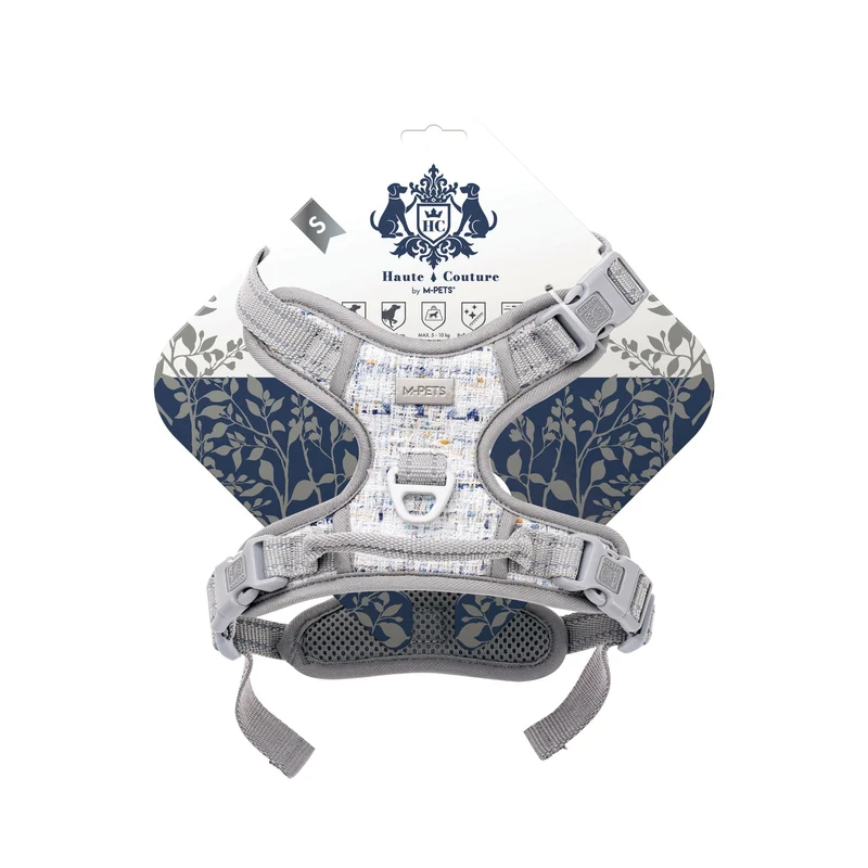 Haute Couture Dog harness Blue charm