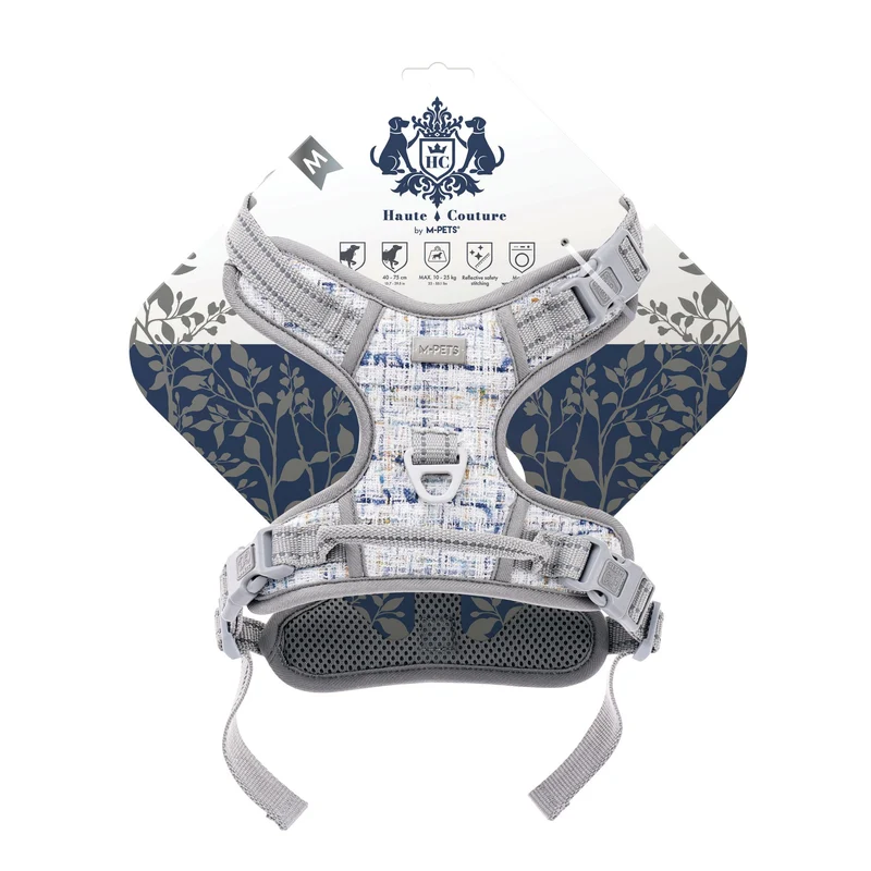 Haute Couture Dog harness Blue charm