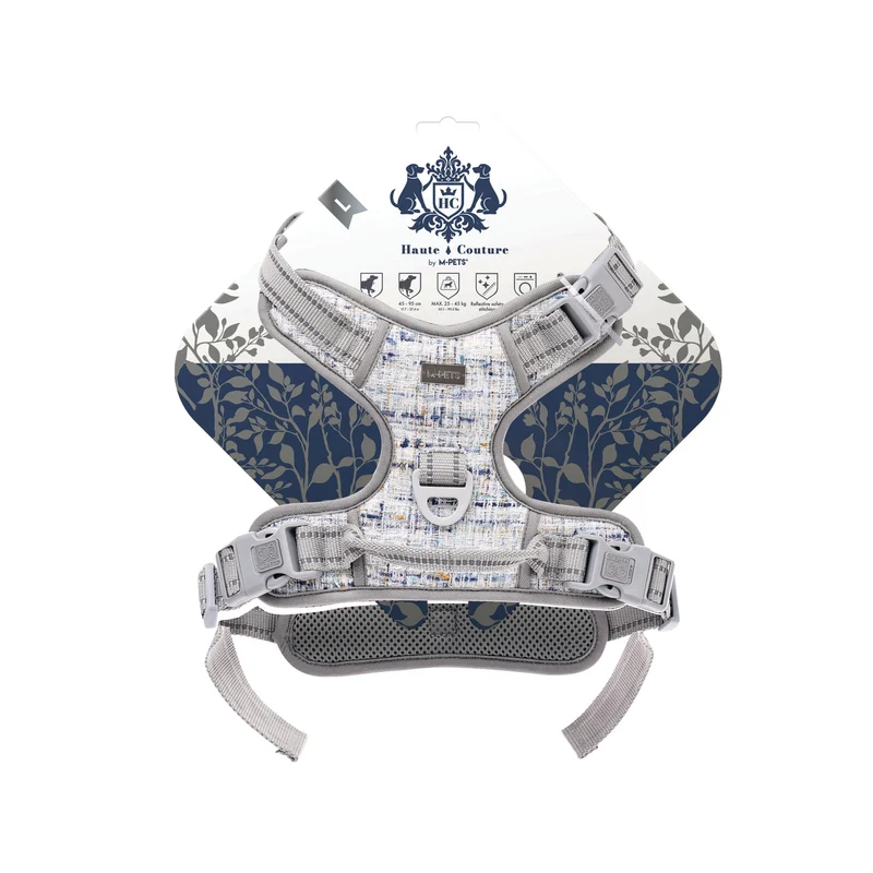 Haute Couture Dog harness Blue charm