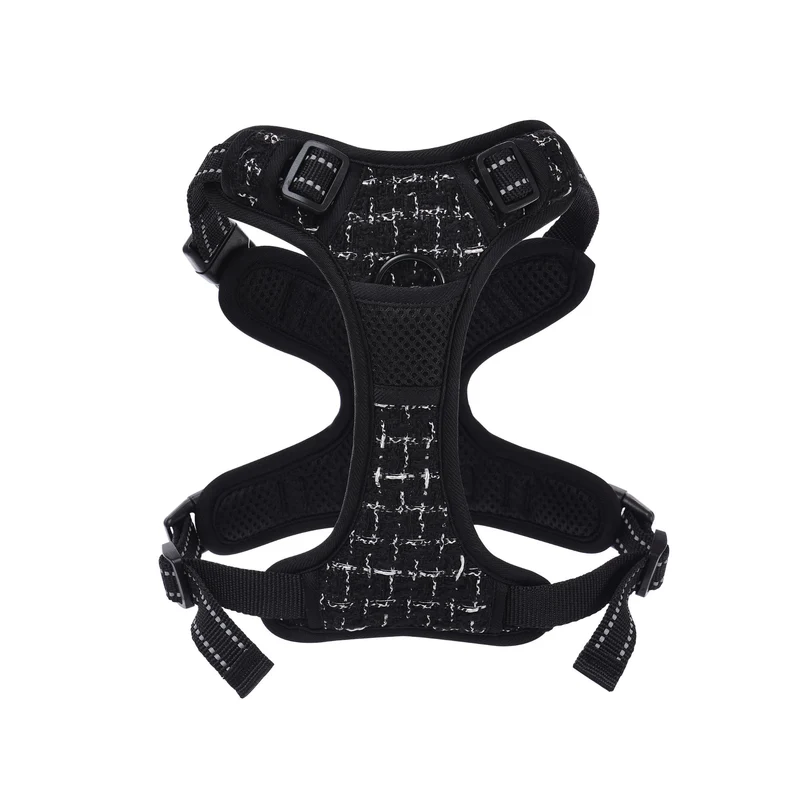 Haute Couture Dog harness Black charm