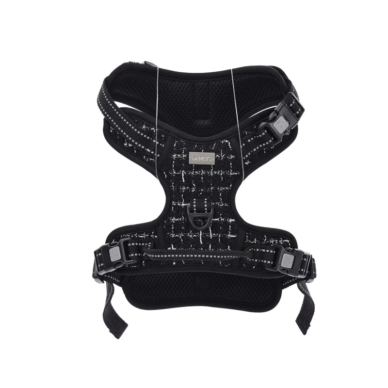 Haute Couture Dog harness Black charm