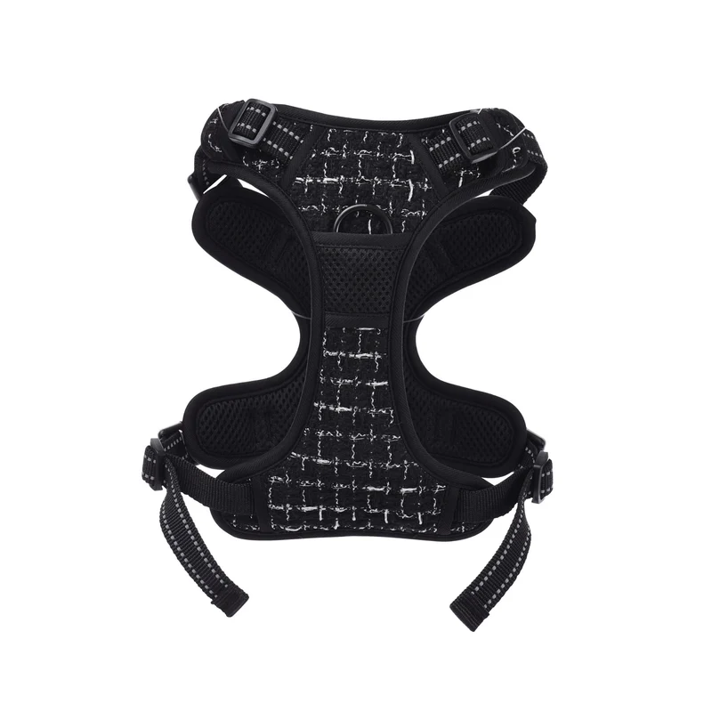 Haute Couture Dog harness Black charm