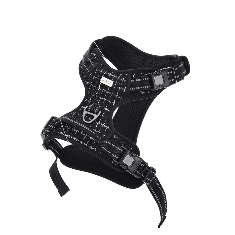 Haute Couture Dog harness Black charm