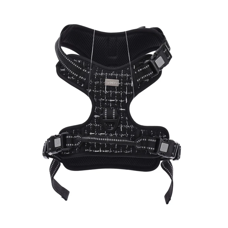 Haute Couture Dog harness Black charm