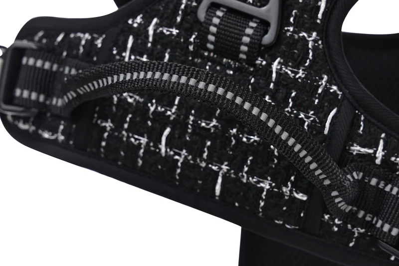 Haute Couture Dog harness Black charm