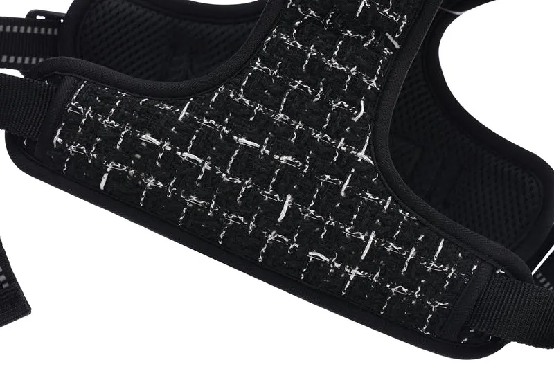 Haute Couture Dog harness Black charm