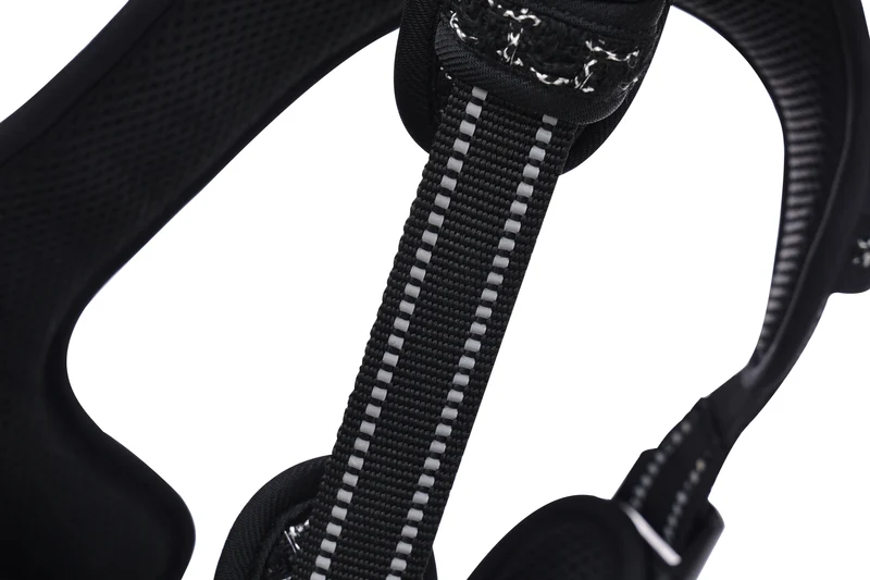 Haute Couture Dog harness Black charm
