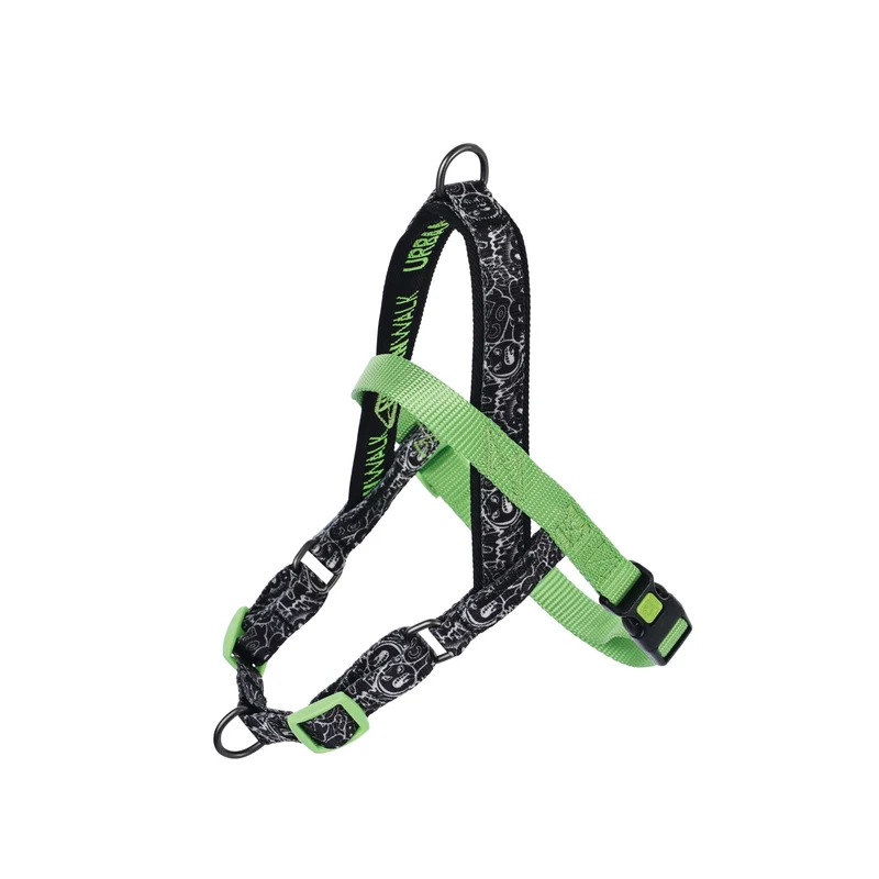 URBAN STYLE FREESTYLE Black & White Norwegian Dog harness