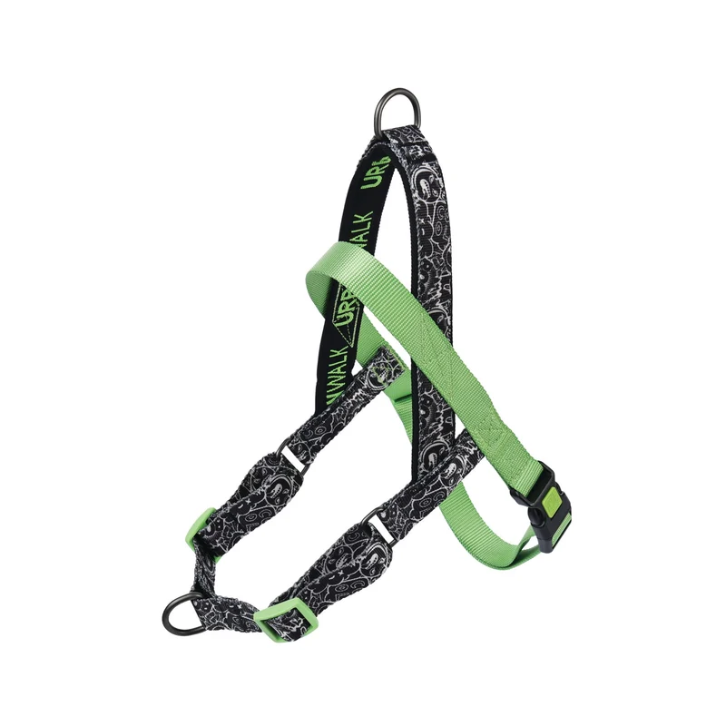 URBAN STYLE FREESTYLE Black & White Norwegian Dog harness