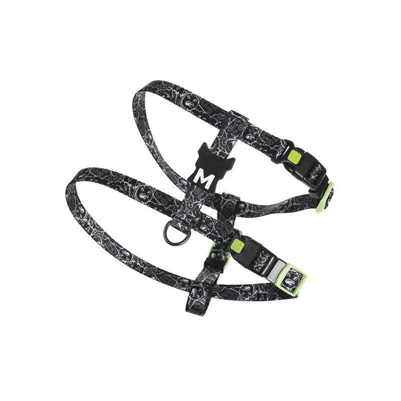 URBAN STYLE FREESTYLE Black & White Active Dog Harness