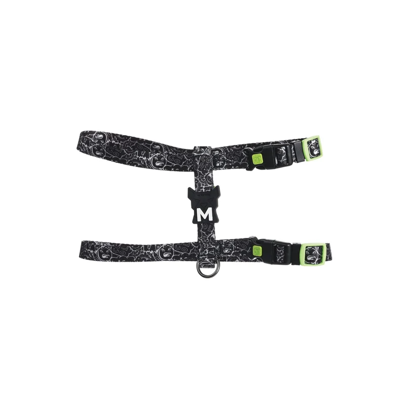 URBAN STYLE FREESTYLE Black & White Active Dog Harness
