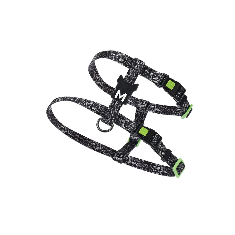 URBAN STYLE FREESTYLE Black & White Active Dog Harness