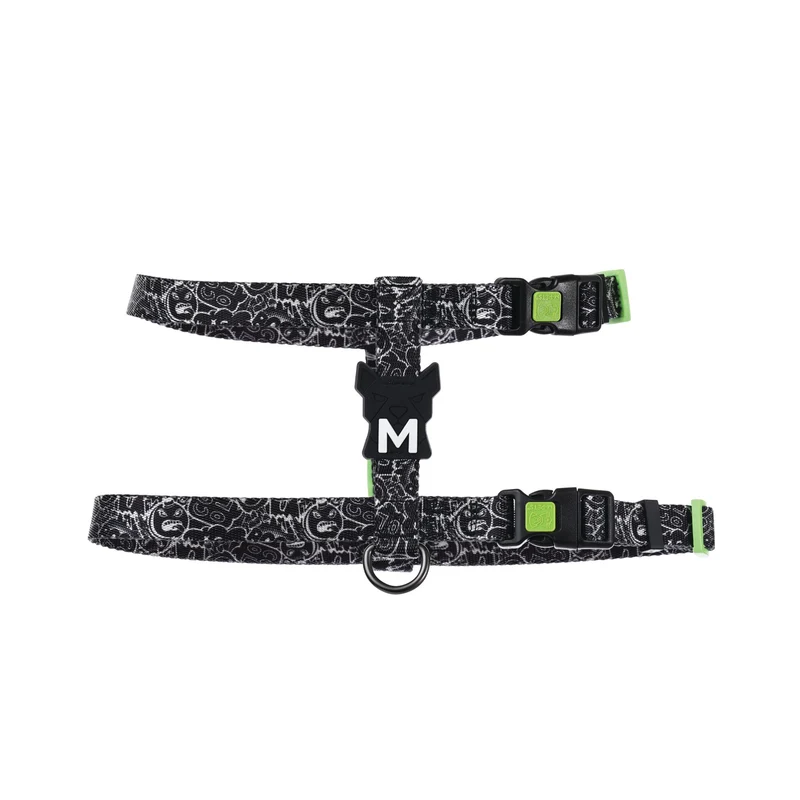 URBAN STYLE FREESTYLE Black & White Active Dog Harness