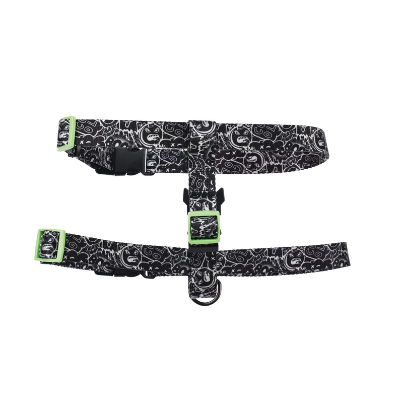 URBAN STYLE FREESTYLE Black & White Active Dog Harness