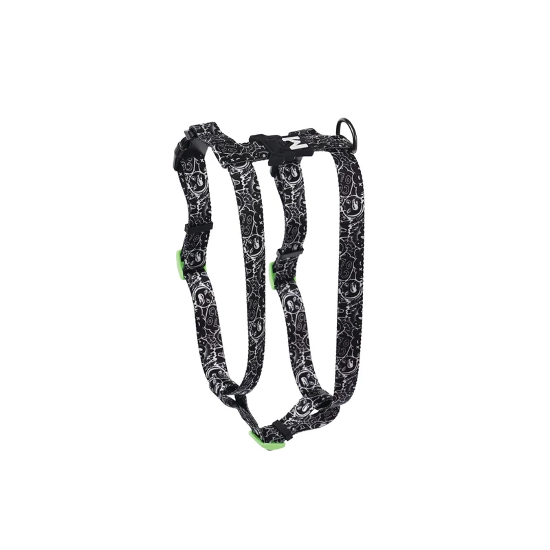 URBAN STYLE FREESTYLE Black & White Active Dog Harness