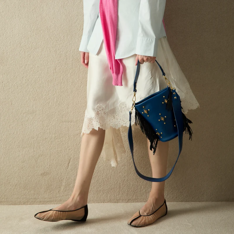 Candy Flecos Navy and Black