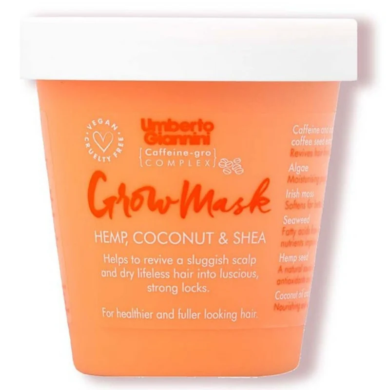 Umberto Giannini Grow Long Mask Hemp, Coconut & Shea 230ml