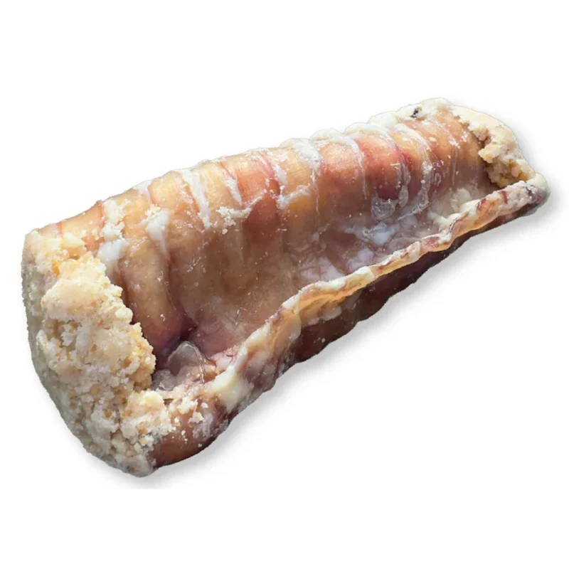 Hobbitalf Tráquea de Ternera Rellena Ahumada Snack Natural para Perros