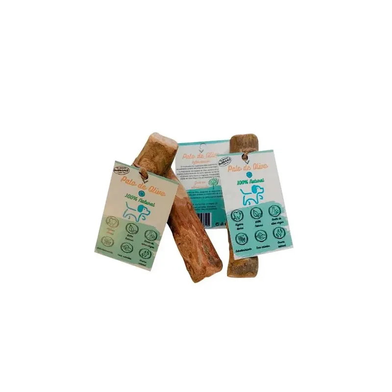 Hobbitalf Palo de Madera de Olivo Snack Natural para Perros