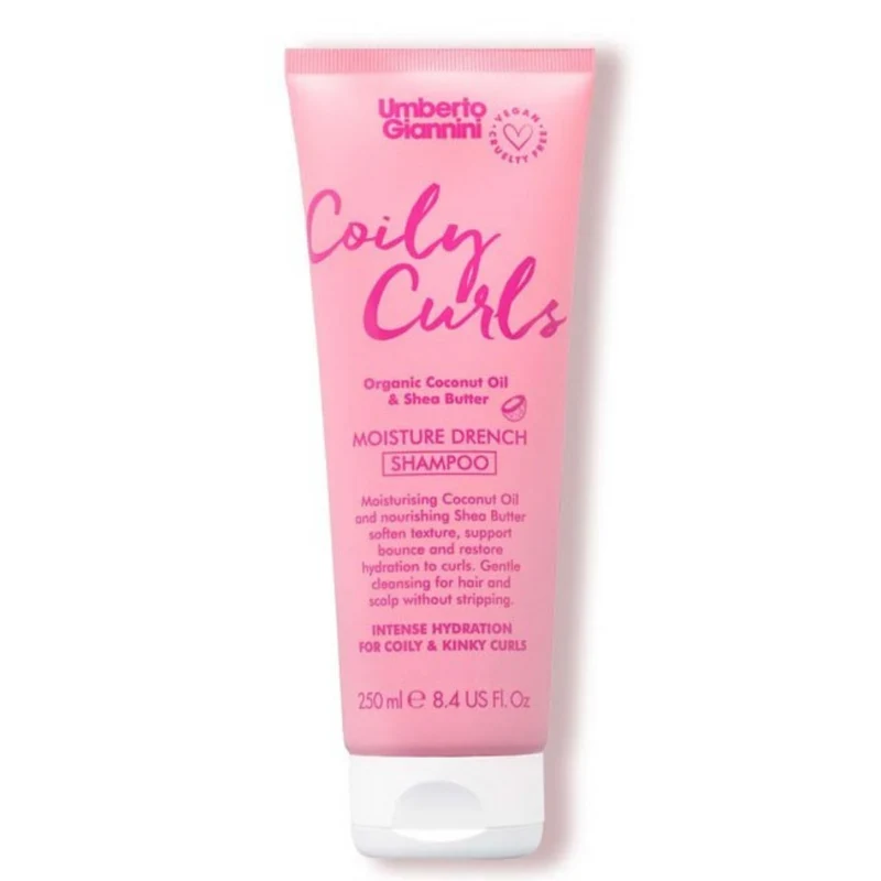 Umberto Giannini Coily Curls Moisture Shampoo - Sulphate Free 250ml