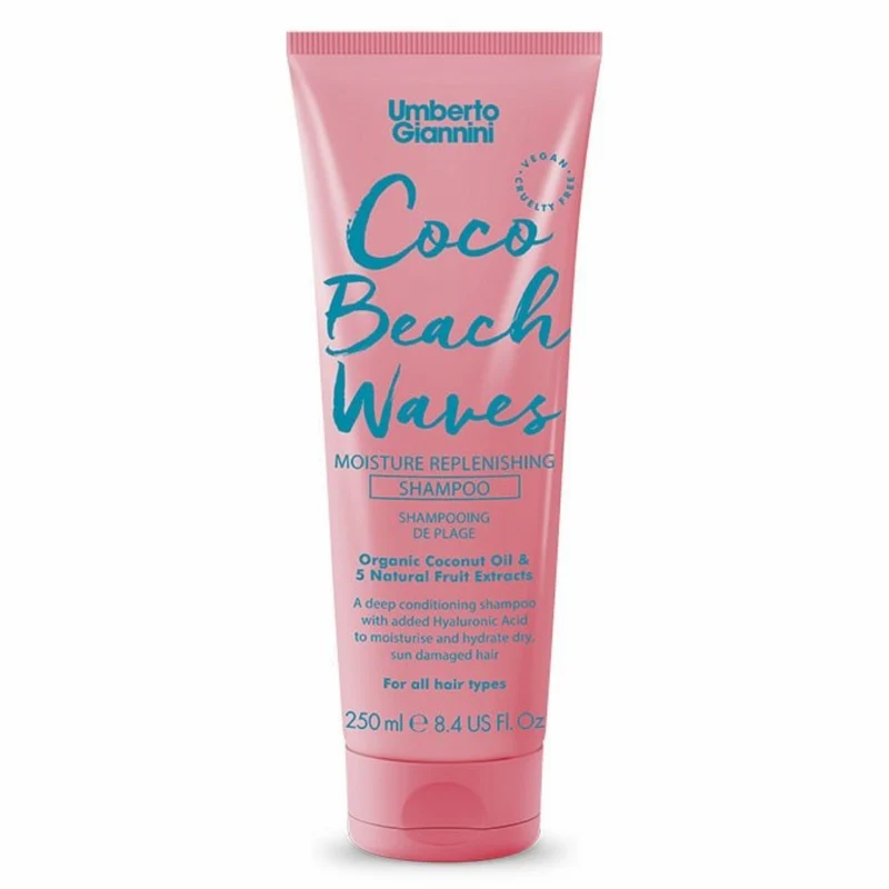Umberto Giannini Coco Beach Waves Moisture Replenishing Shampoo 250ml