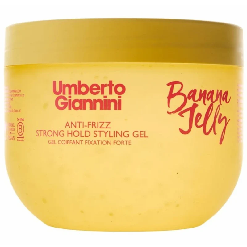 Umberto Giannini Banana Jelly Anti Frizz Strong Hold Styling Gel 475ml