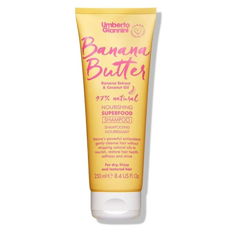 Umberto Giannini Banana Butter Nourishing Superfood Shampoo 250ml