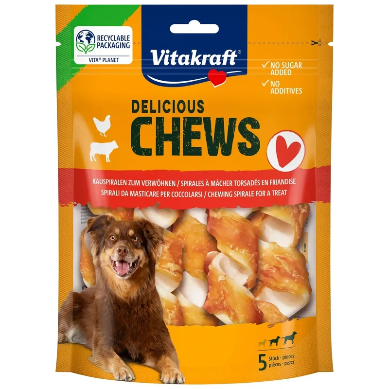 Vitakraft Deli Chews Pollo Snack para Perros