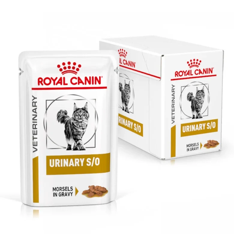 Royal Canin Veterinary Urinary S/O 85 Gr (Sobre Bocaditos En Salsa)