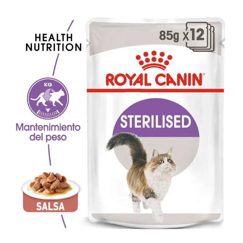 Royal Canin Sterilised 85 Gr (Salsa)