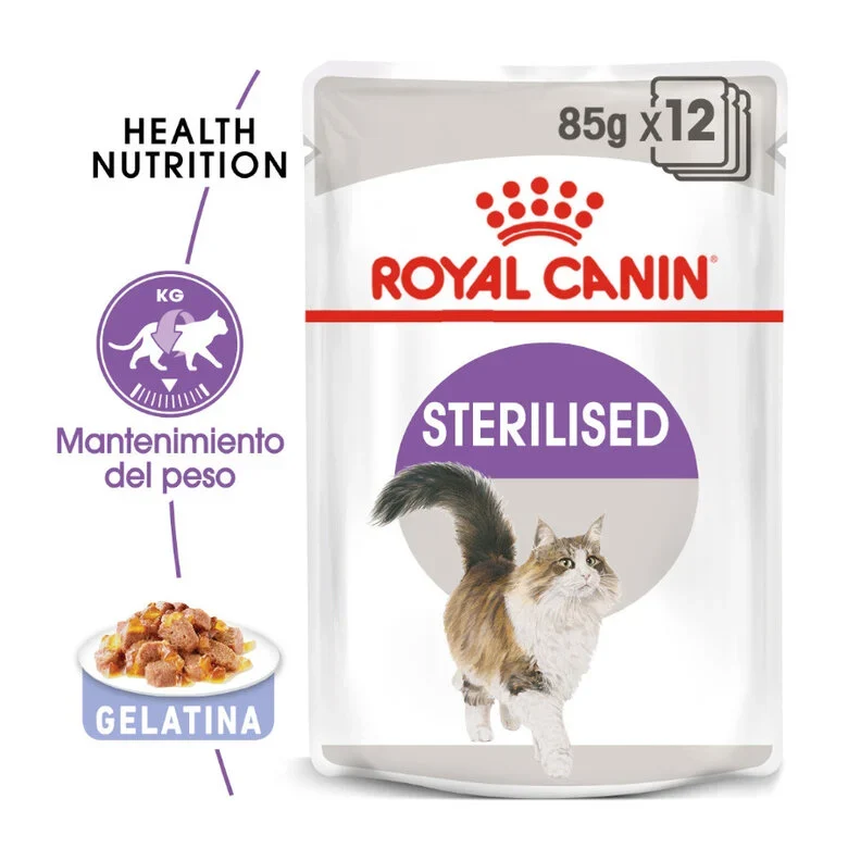 Royal Canin Sterilised 85 Gr (Gelatina)