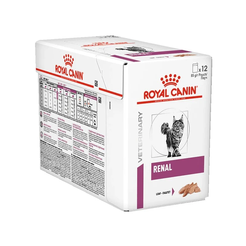 Royal Canin Veterinary Renal Cat 85 Gr (Paté)