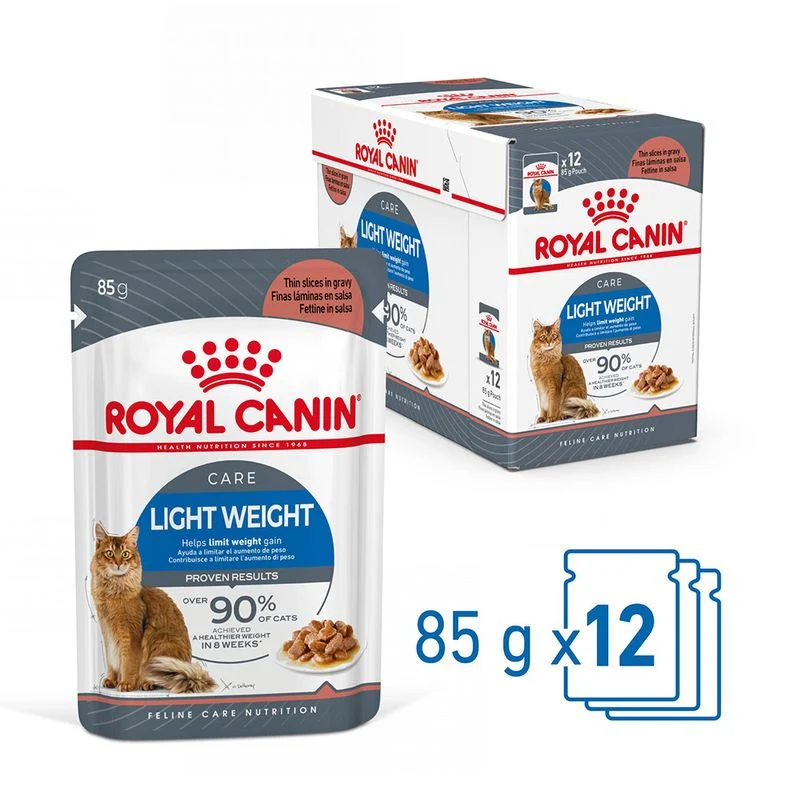 Royal Canin Adult Light Weight Care 85 Gr (Salsa)