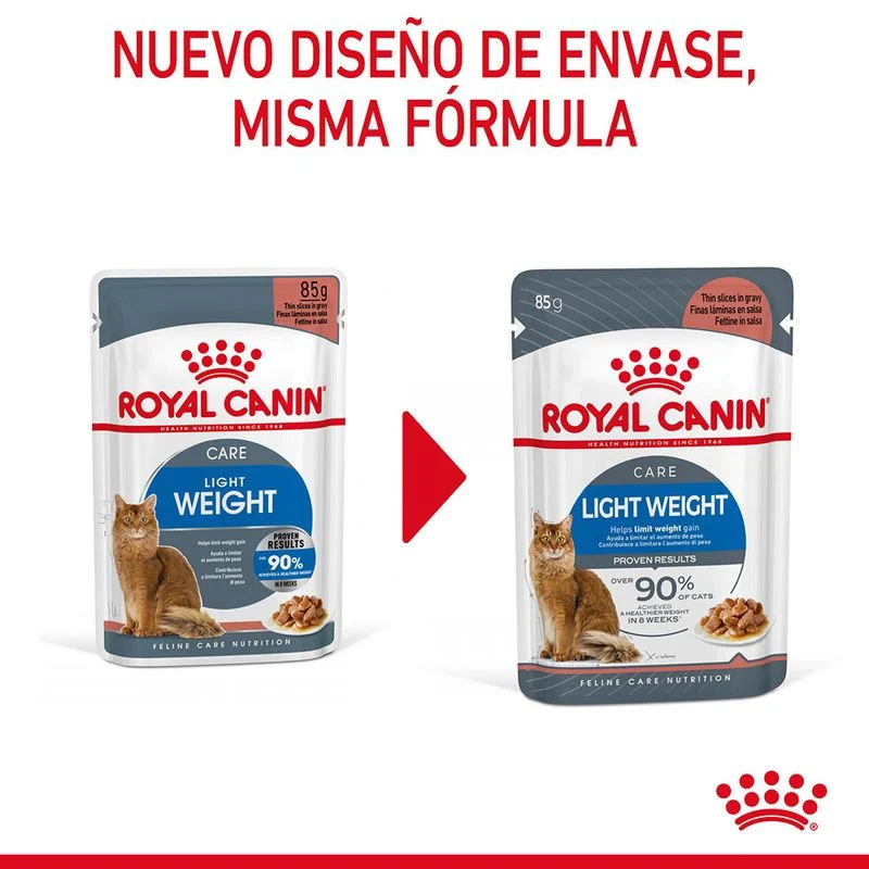 Royal Canin Adult Light Weight Care 85 Gr (Salsa)