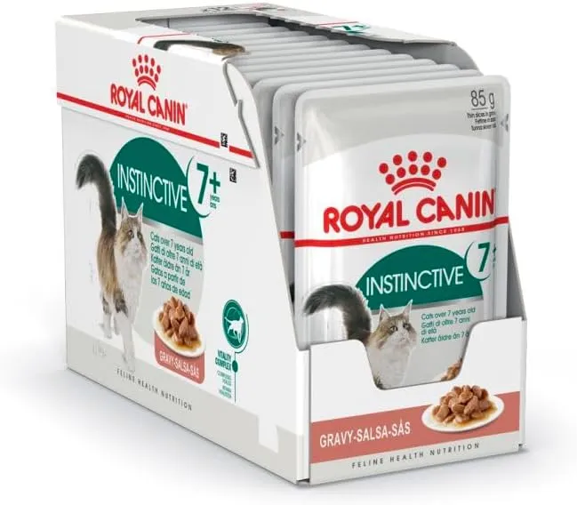 Royal Canin Senior Instinctive +7 85 gr (Salsa)