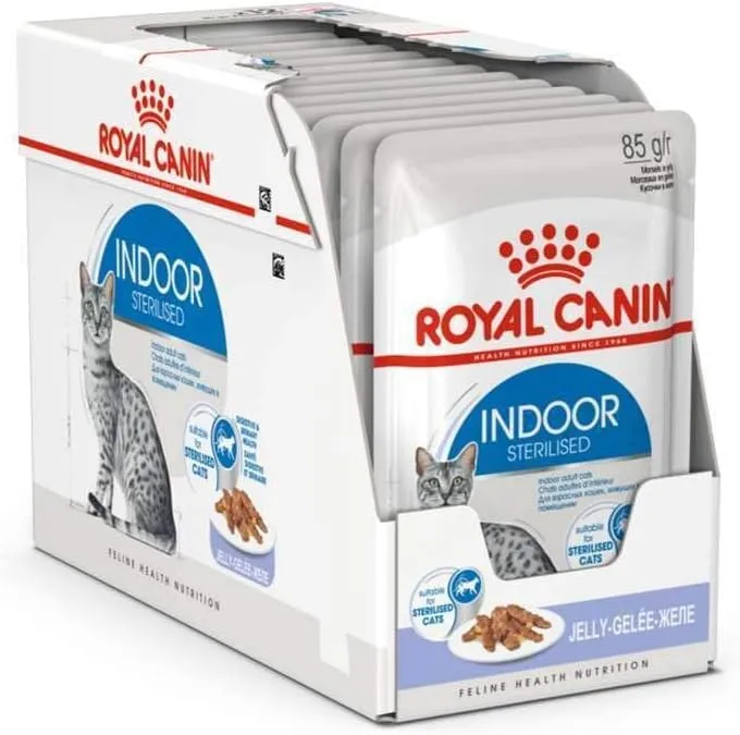 Royal Canin Indoor Sterilised 85 Gr (Gelatina)