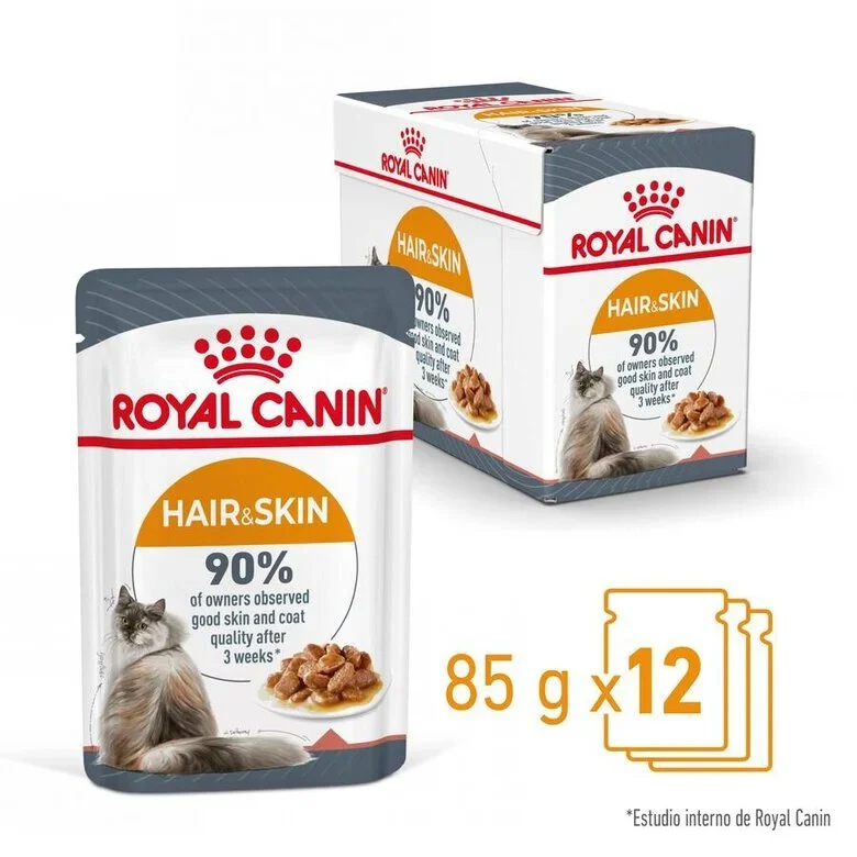 Royal Canin Hair & Skin Care 85 Gr (Sobre Salsa)