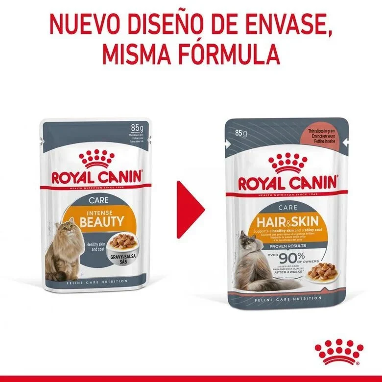 Royal Canin Hair & Skin Care 85 Gr (Sobre Salsa)