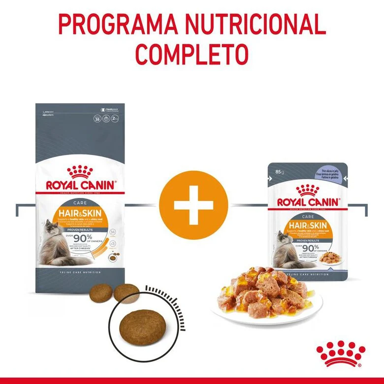 Royal Canin Hair & Skin Care 85 Gr (Sobre Gelatina)
