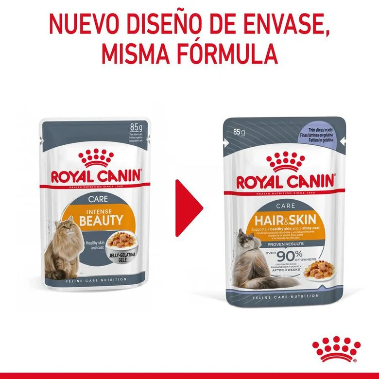 Royal Canin Hair & Skin Care 85 Gr (Sobre Gelatina)