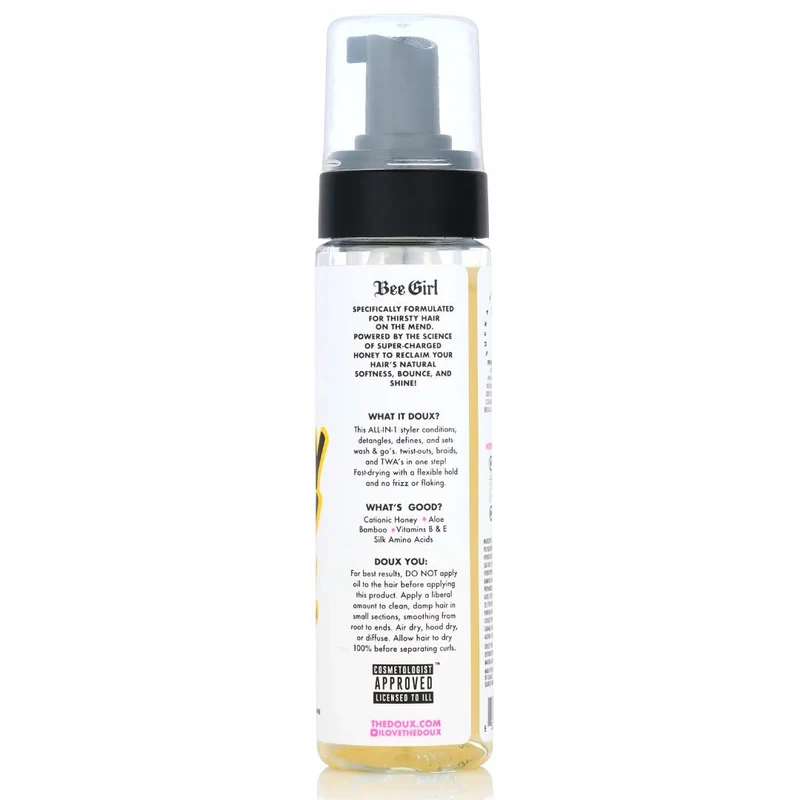The Doux Bee Girl Crazy Sexy Curl Honey Setting Foam