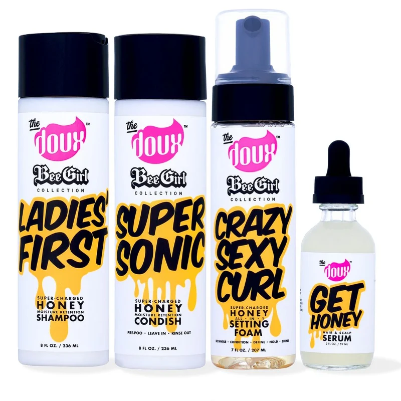 The Doux Bee Girl Shine Pack of 4