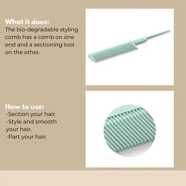 Bounce Curl Styling Comb (Teal)