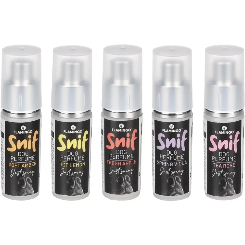 Flamingo Snif Perfume Raika 1 unidad 9 ml Surtido Fragancias para Perros