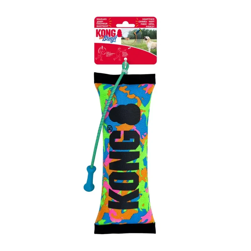 KONG Bunji High-Viz Bumper Mordedor para Perros