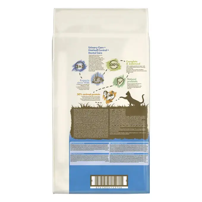 PURINA Cat Chow Adulto 3 en 1 Pavo 15kg