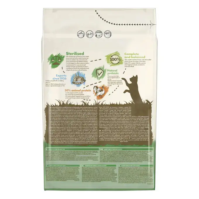 Purina Cat Chow Adulto Sterilized Pavo 3 Kg
