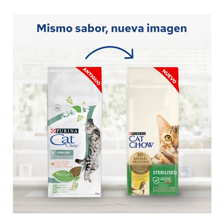 Purina Cat Chow Adulto Sterilized Pavo 3 Kg
